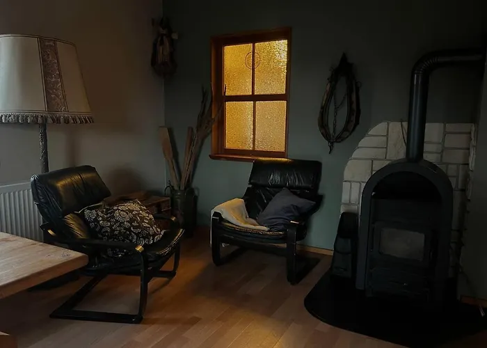 Feldblick Mit Kamin Fuer 15 Personen * Rudersdorf