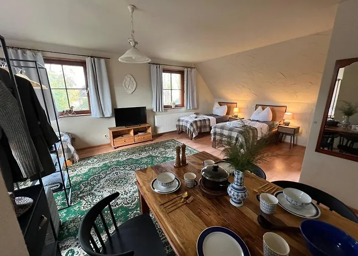 Casa de Férias Feldblick Mit Kamin Fuer 15 Personen Rudersdorf