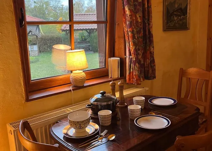 Feldblick Mit Kamin Fuer 15 Personen * Rudersdorf